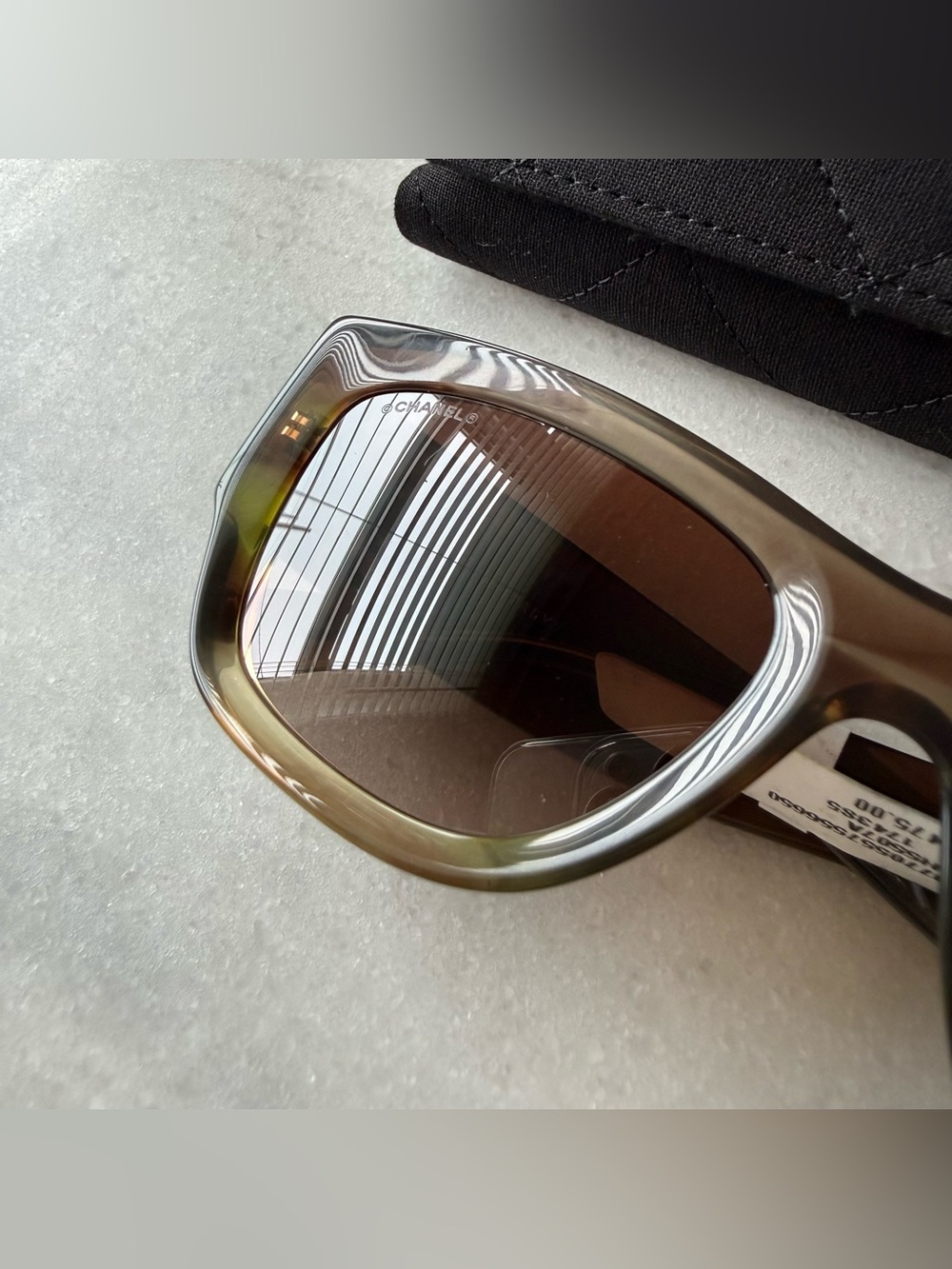 CHANEL 5507-A 54 19 140 Sunglasses Brown - Picture 3 of 9